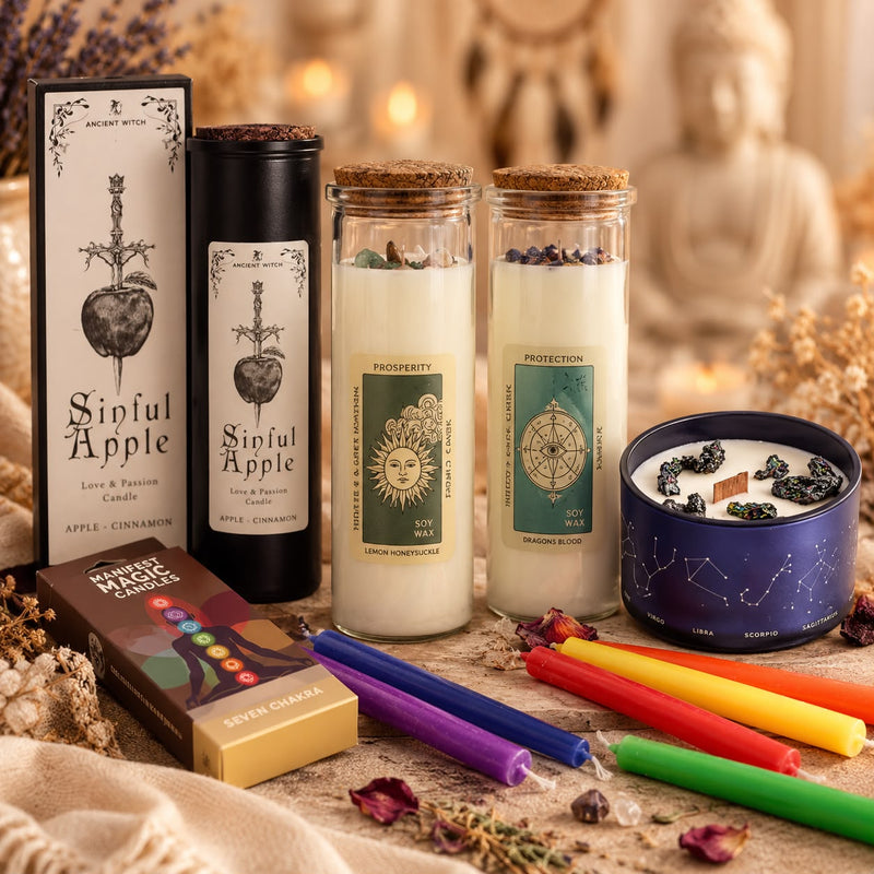 Świece Intencyjne i Rytualne - Magia Manifestacji