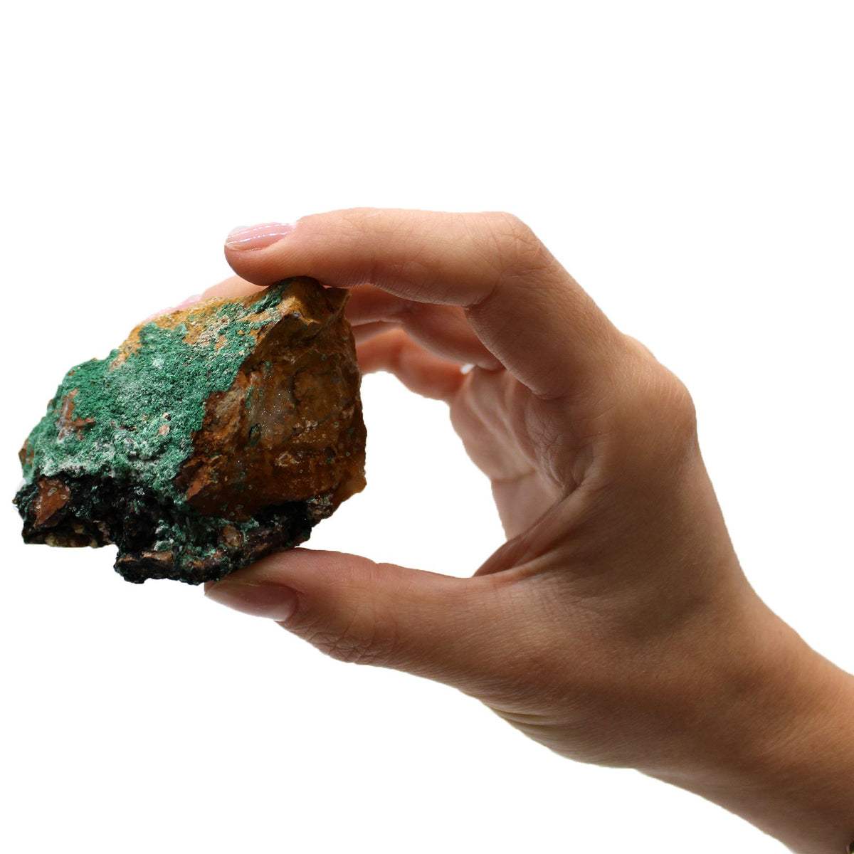 Okazy minerałów – azuryt z malachitem (ok. 20 sztuk)