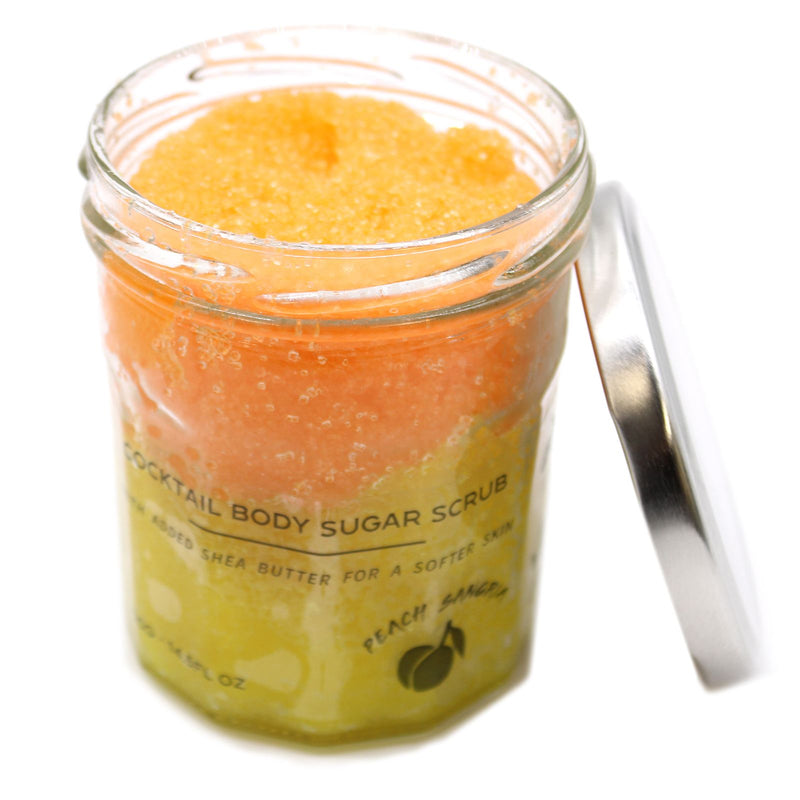 Pachnący Cukrowy Peeling do Ciała 300 g - Brzoskwiniowa Sangria