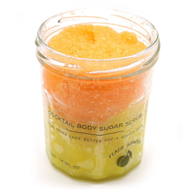 Pachnący Cukrowy Peeling do Ciała 300 g - Brzoskwiniowa Sangria