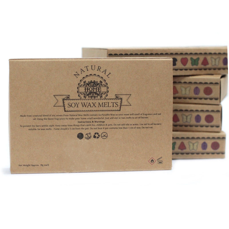 Woski zapachowe na dobrobyt, powodzenie, energię do działania i ciepłą atmosferę domu - CINNAMON & ORANGE, zestaw 6 sztuk