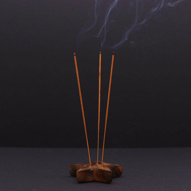 Engraved and Brass Zodiac Sign Incense Burners - Star