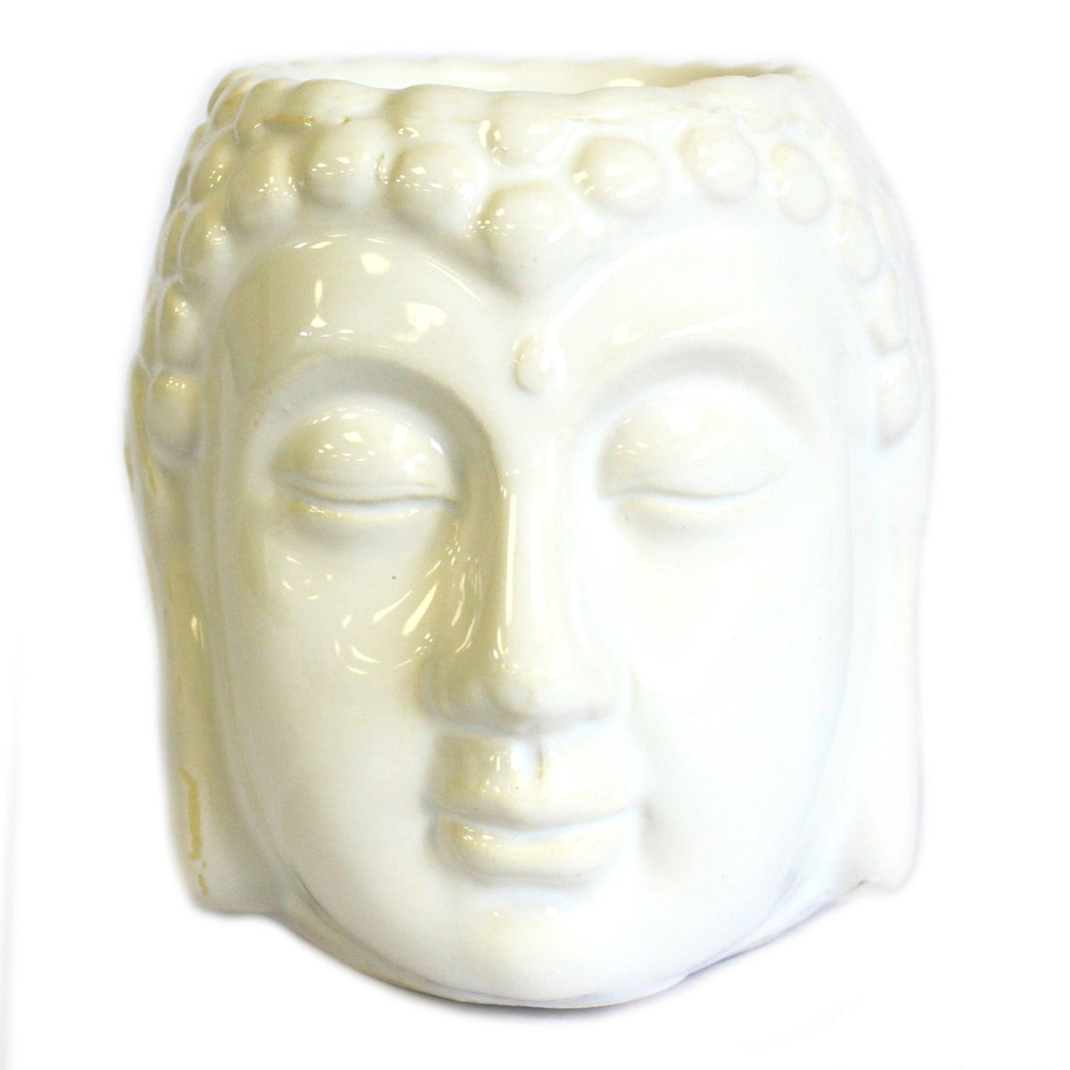 Kominek wyciszenia, medytacji i świadomej obecności - BUDDHA, BIAŁY