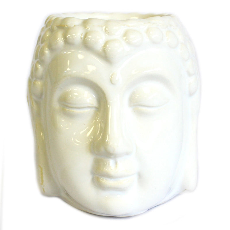 Kominek wyciszenia, medytacji i świadomej obecności - BUDDHA, BIAŁY