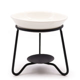 Prosty stojak ceramiczno-metalowy