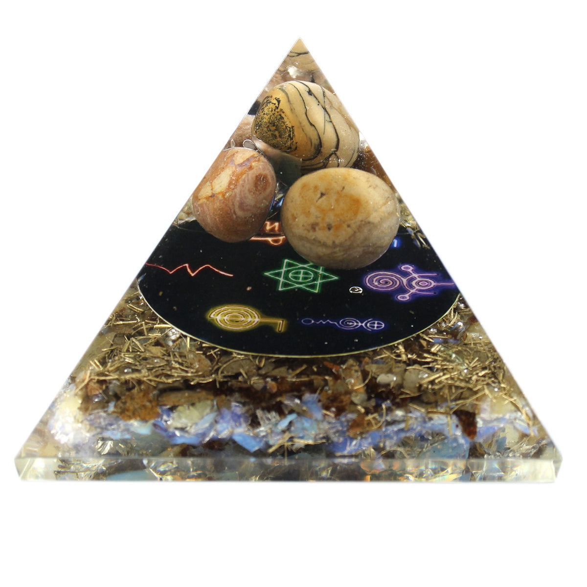 Piramida orgonitowa – Midnight Reiki – 70 mm