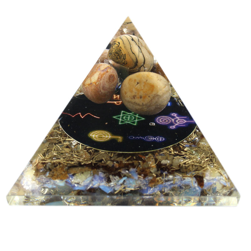 Piramida orgonitowa – Midnight Reiki – 70 mm