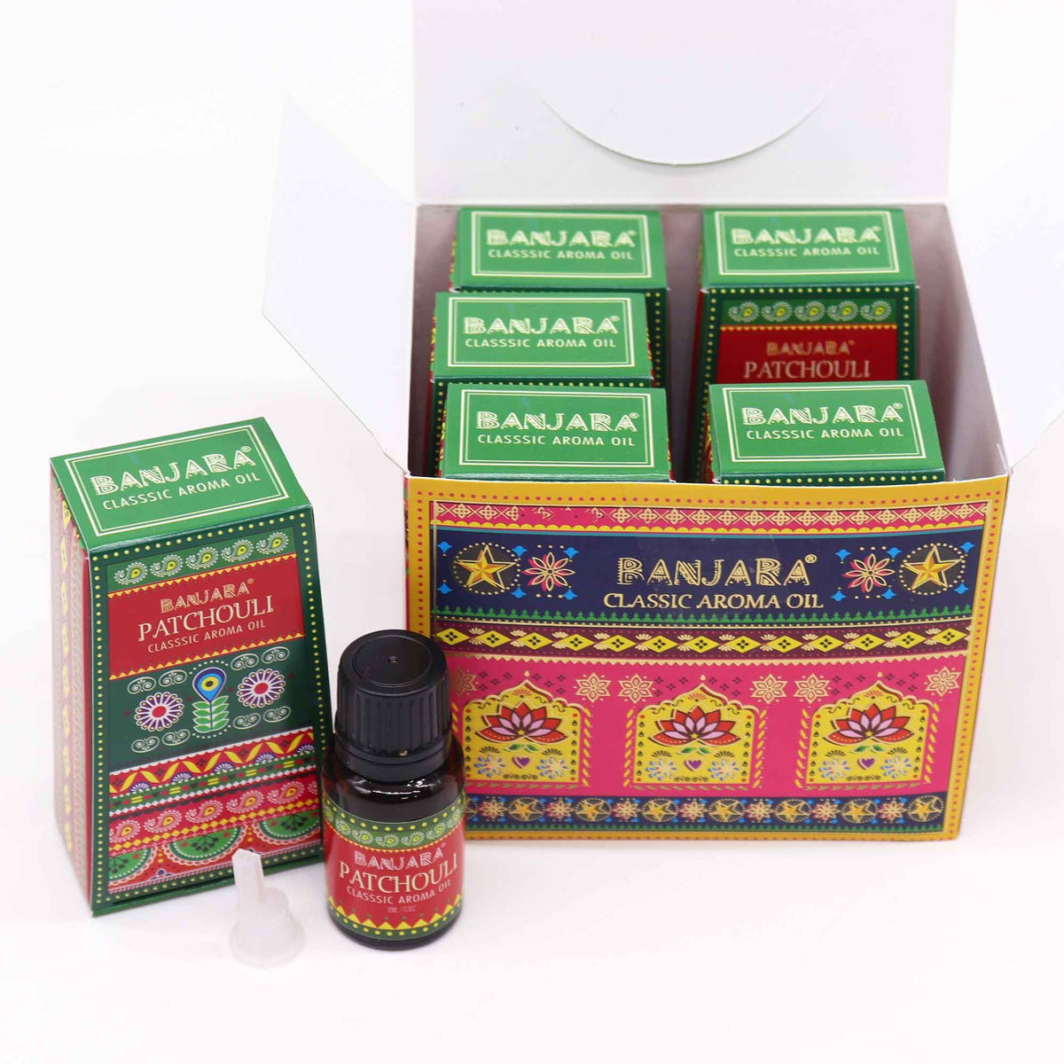 Olejek na zmysłowość i ugruntowanie - PACZULA 10 ml - BANJARA