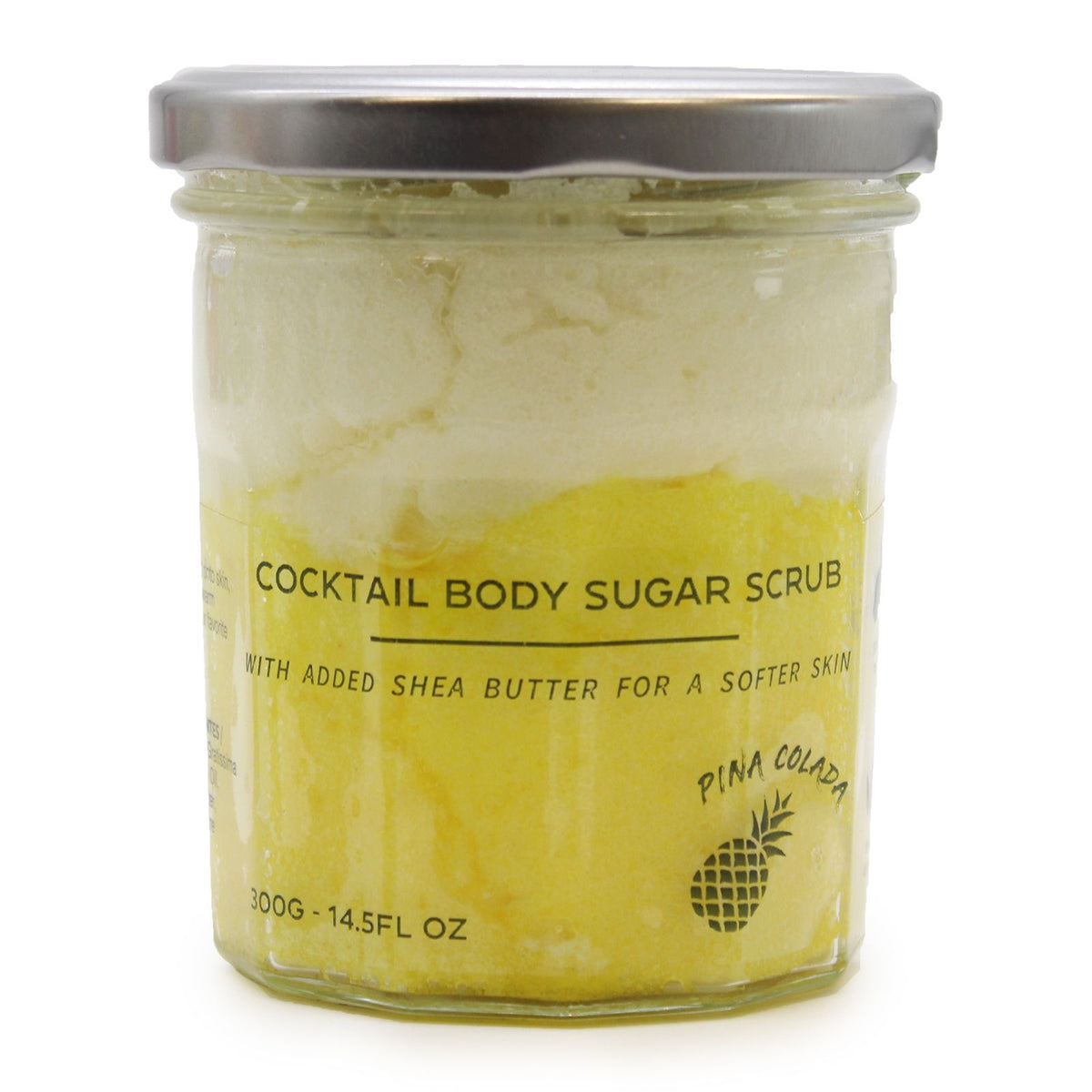Pachnący Cukrowy Peeling do Ciała 300 g - Pina Colada