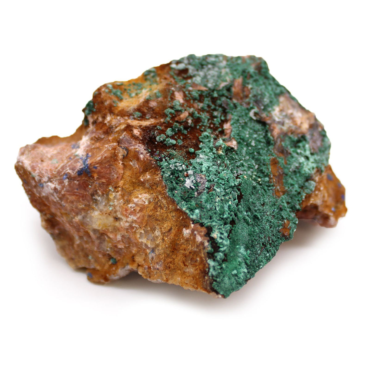 Okazy minerałów – azuryt z malachitem (ok. 20 sztuk)