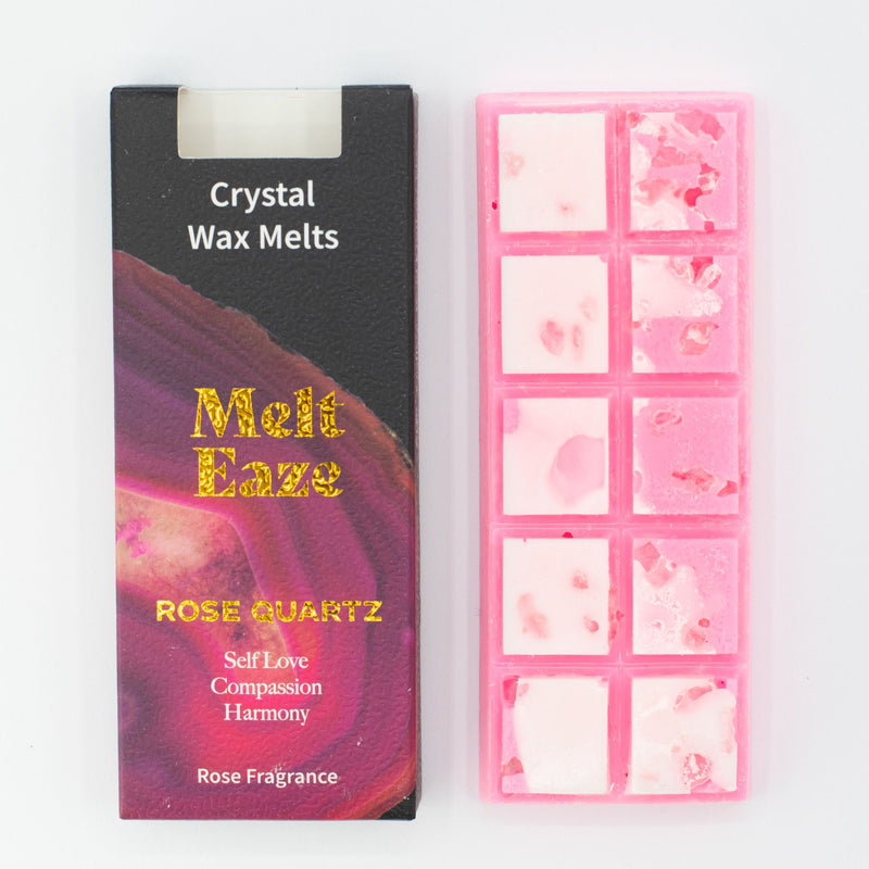 Woski zapachowe MeltEaze 50 g – Kwarc Różowy – Róża