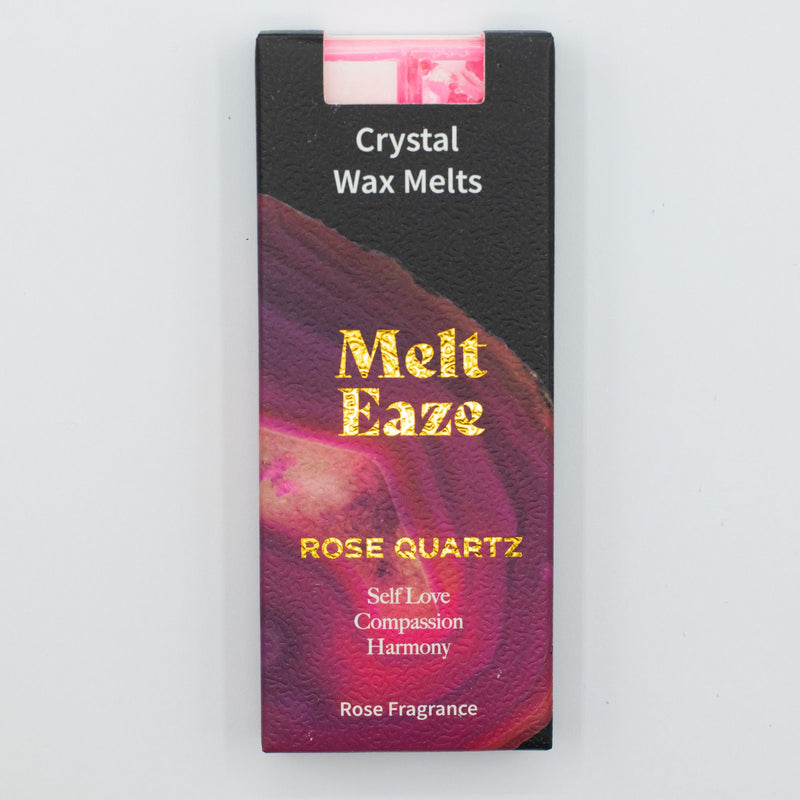 Woski zapachowe MeltEaze 50 g – Kwarc Różowy – Róża