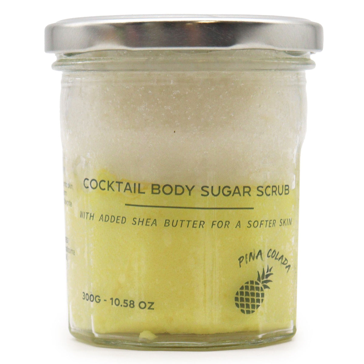 Pachnący Cukrowy Peeling do Ciała 300 g - Pina Colada