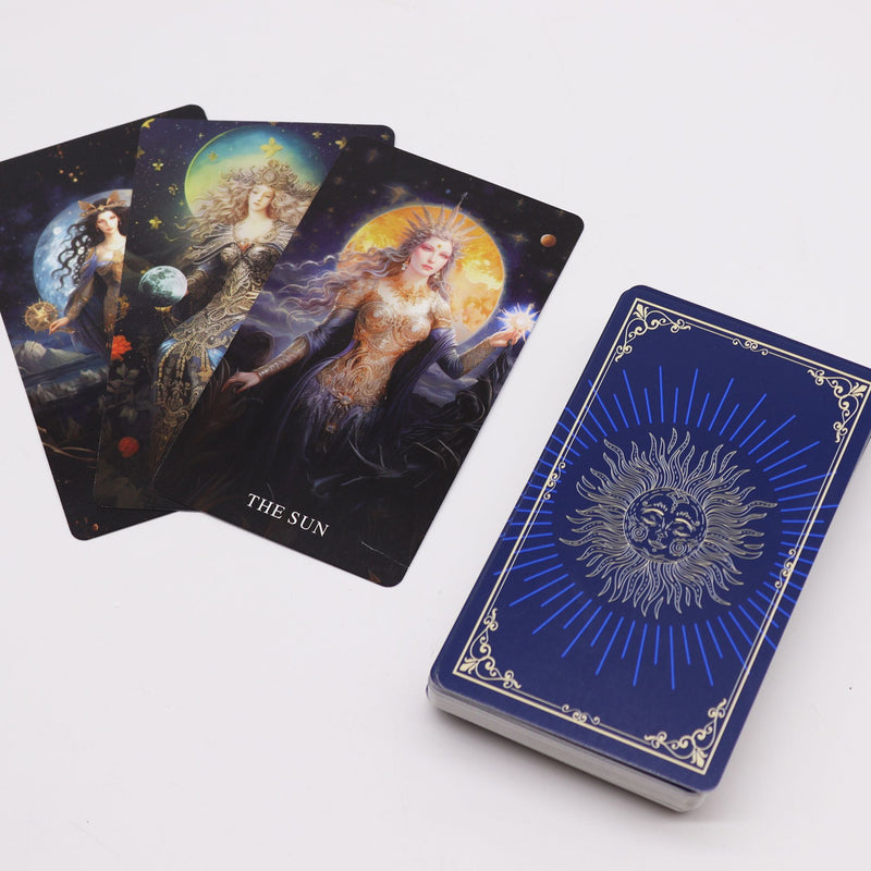 Tarot kobiecej mocy, intuicji i wewnętrznego prowadzenia - GODDESS ARCANA, 78 KART Z PRZEWODNIKIEM