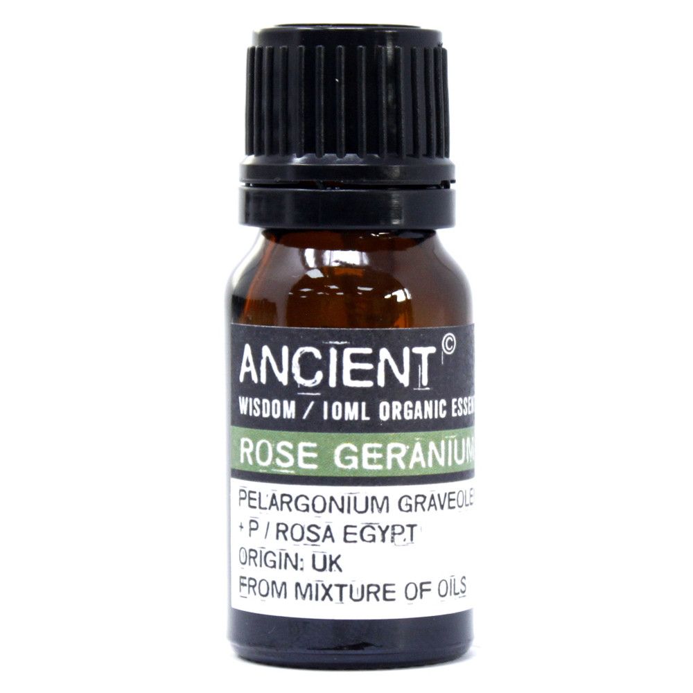 Organiczny olejek eteryczny z pelargonii różanej 10 ml