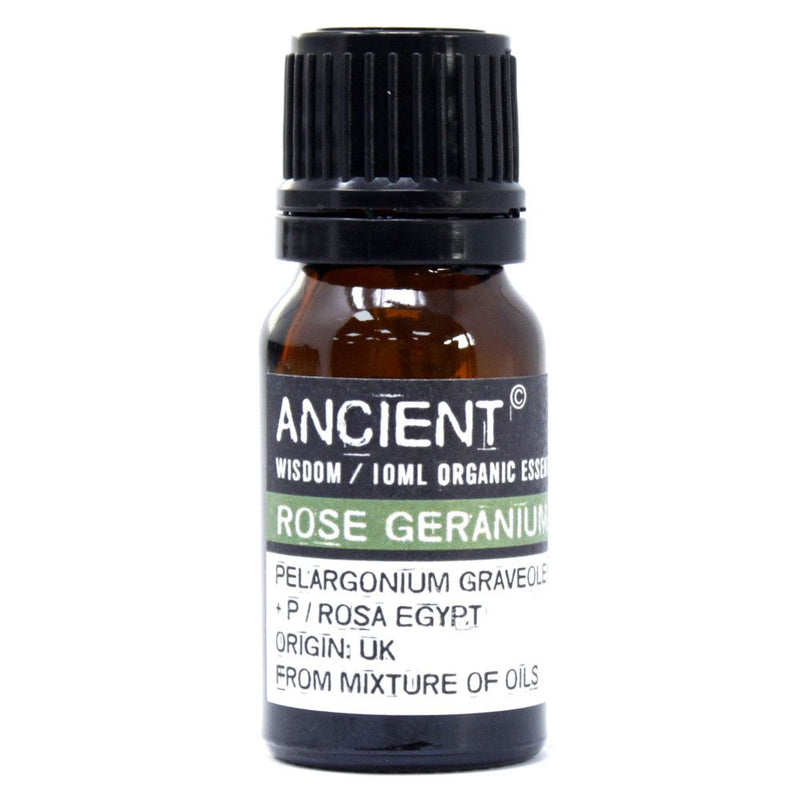 Organiczny olejek eteryczny z pelargonii różanej 10 ml