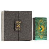 Złocony Tarot Turkusowy na intuicję, jasność przekazu i pracę z odpowiedziami - GOLD & TURQUOISE FOIL TAROT GIFT SET