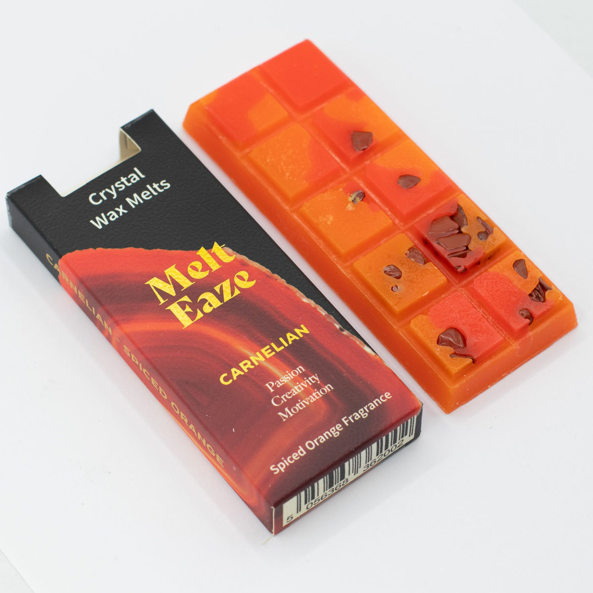 Woski zapachowe MeltEaze 50 g – Karneol – Pomarańcza