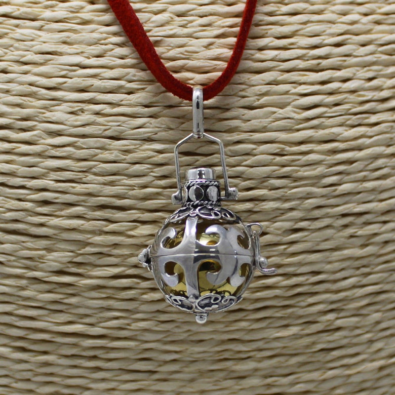 Srebrny dzwoneczek anielski – Magia – 18 mm