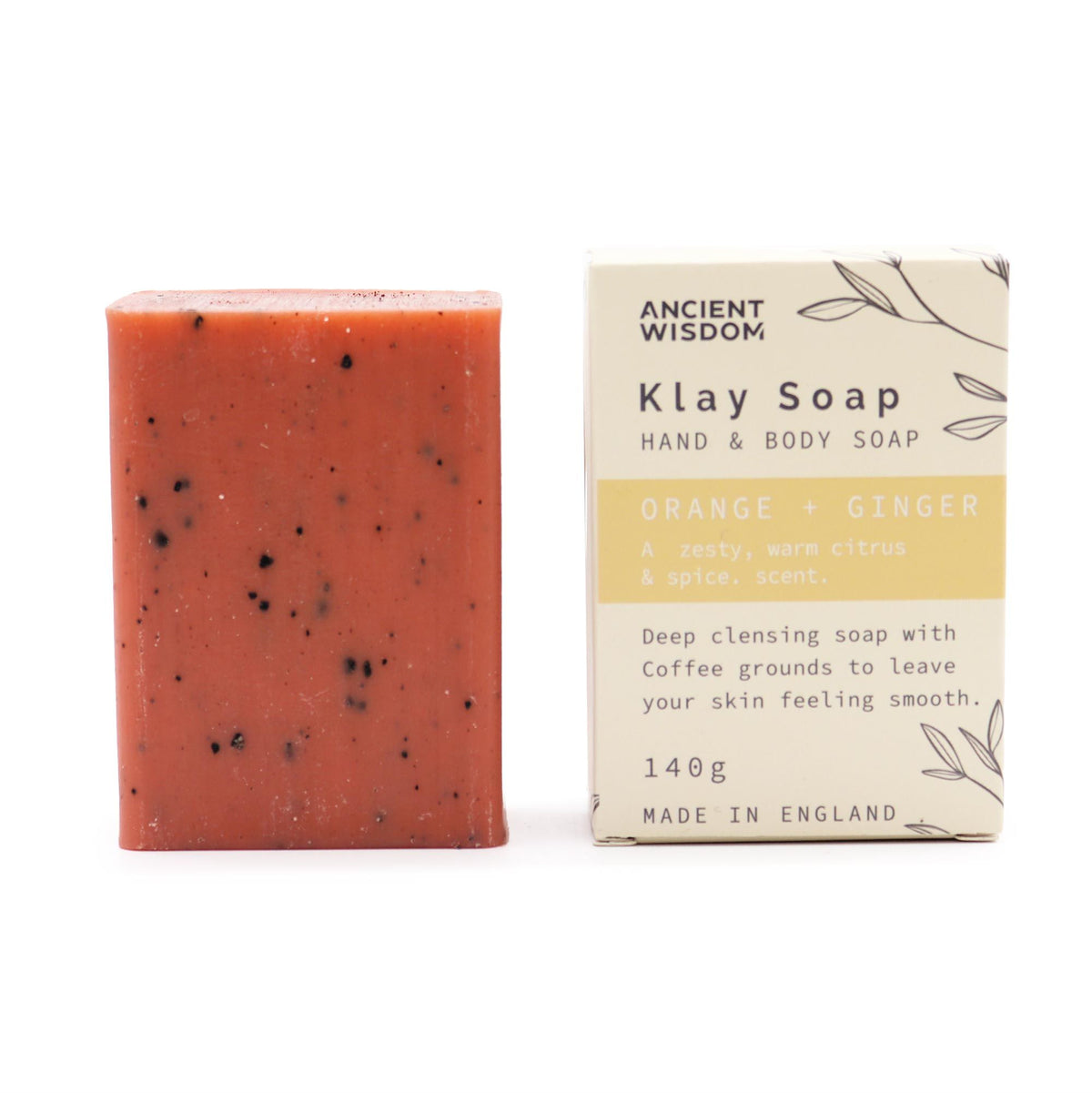 Mydło z Glinką - Pomarańcza i Imbir