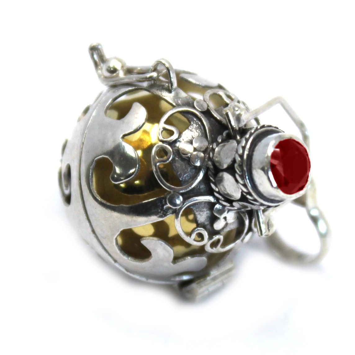 Srebrny dzwoneczek anielski – Magia – 18 mm