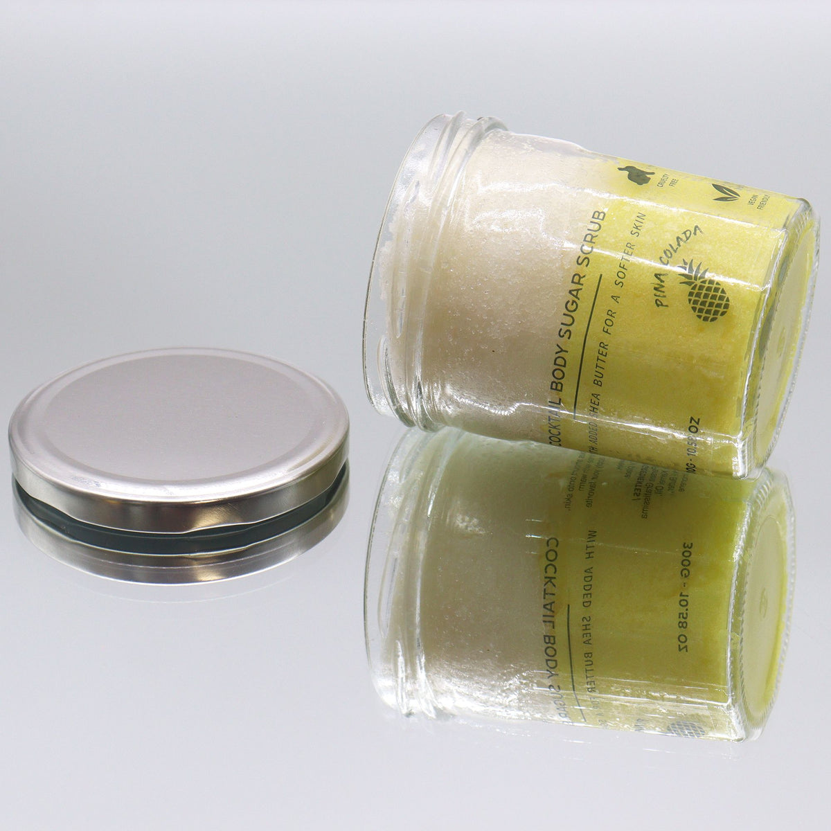 Pachnący Cukrowy Peeling do Ciała 300 g - Pina Colada