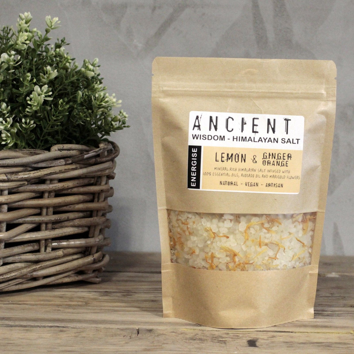 Himalajska Sól Kąpielowa 500 g - Pobudzenie