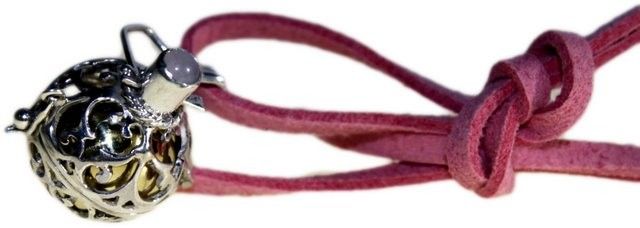Srebrny dzwoneczek aniołek – Anioł Stróż – 16 mm