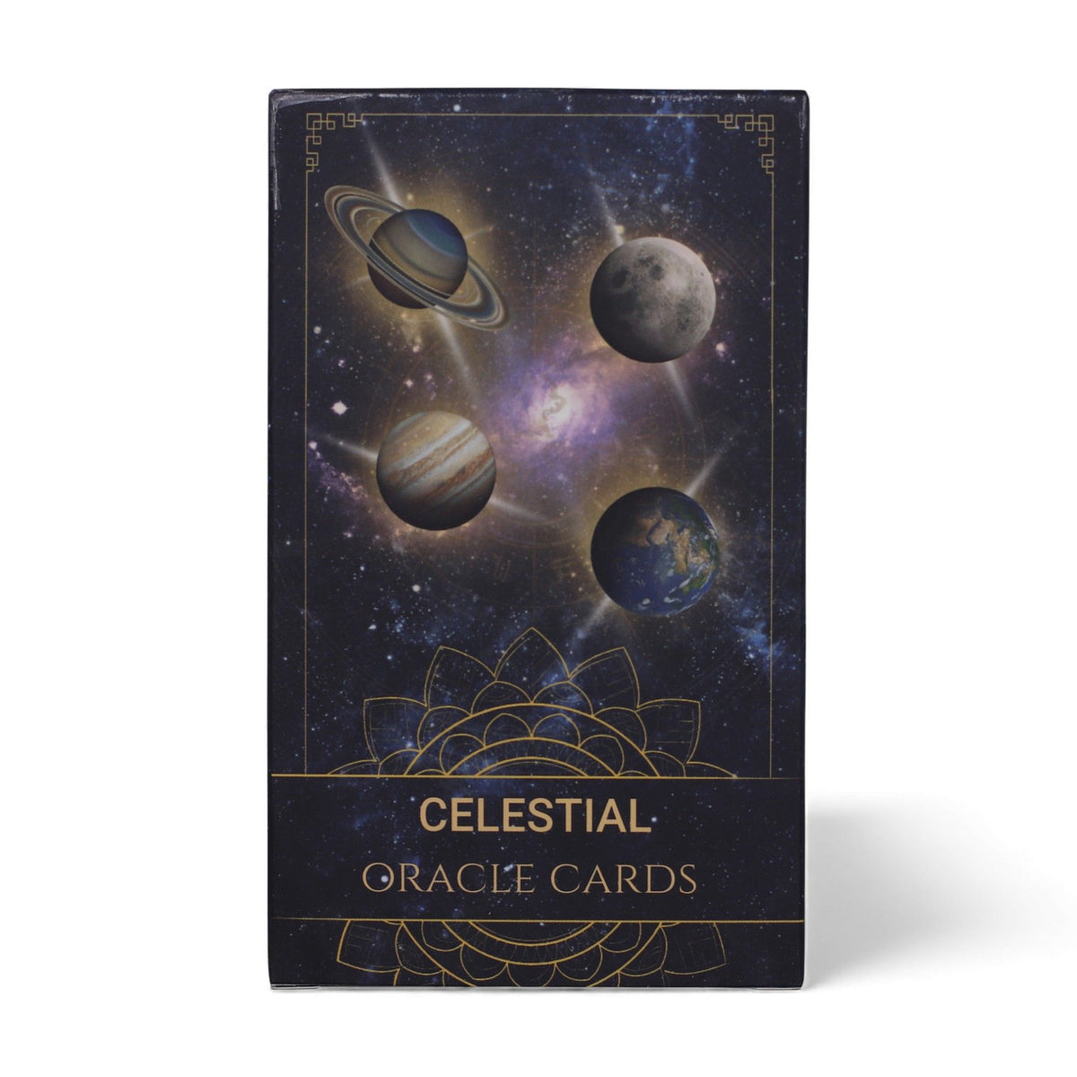 Karty wyroczni do astrologii, kosmicznej energii i intuicyjnego prowadzenia - CELESTIAL