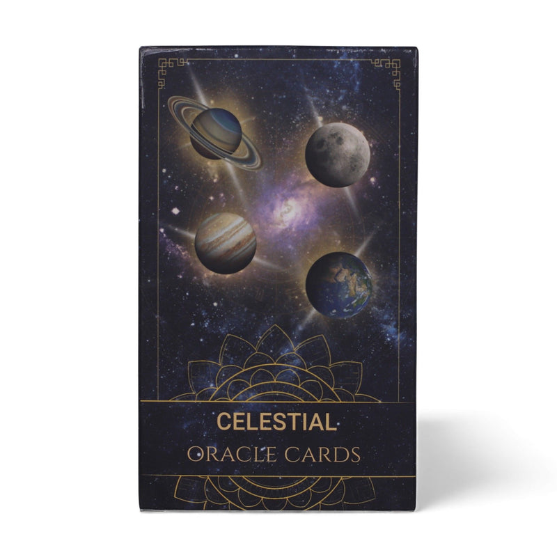 Karty wyroczni do astrologii, kosmicznej energii i intuicyjnego prowadzenia - CELESTIAL