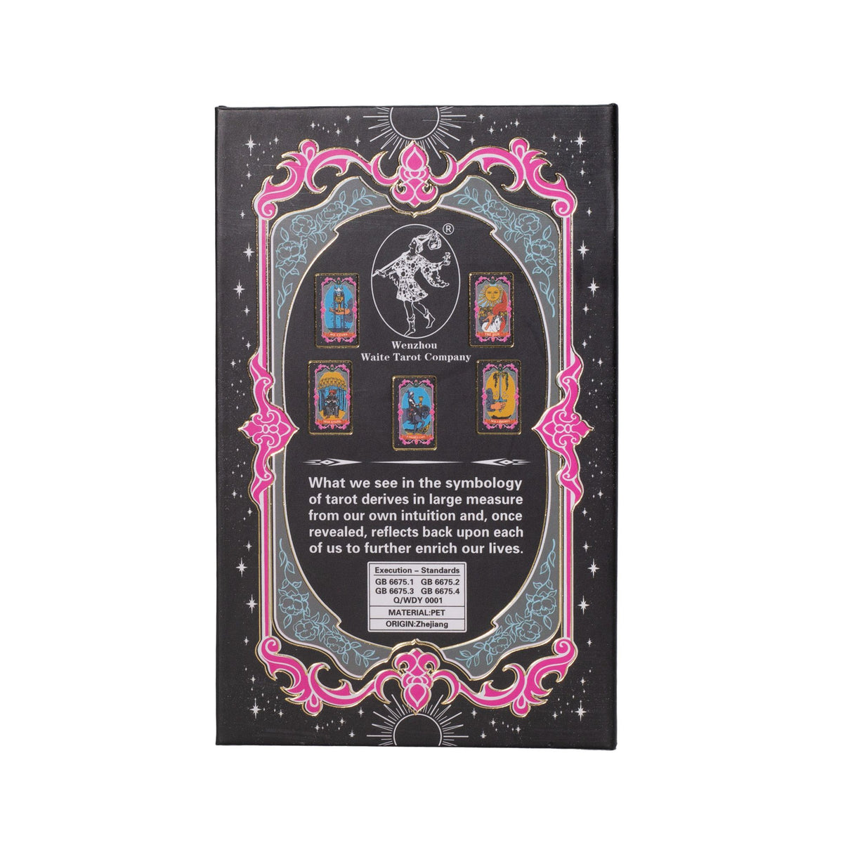 Złocony Tarot z książeczką - intuicja, odpowiedzi, nauka i codzienna praca z kartami