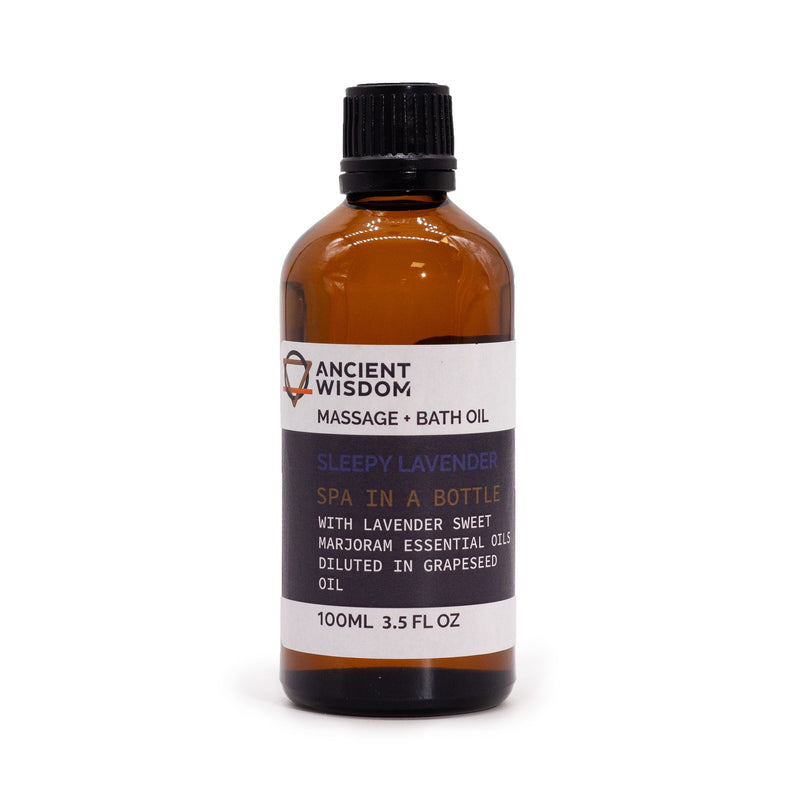 Relaksujący olejek do masażu z lawendą – 100 ml
