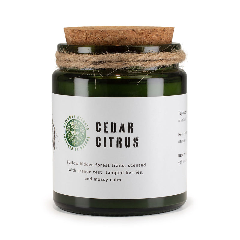 Świeca na ochronę, uziemienie, oczyszczenie i odzyskanie wewnętrznej siły - FOREST RESIN