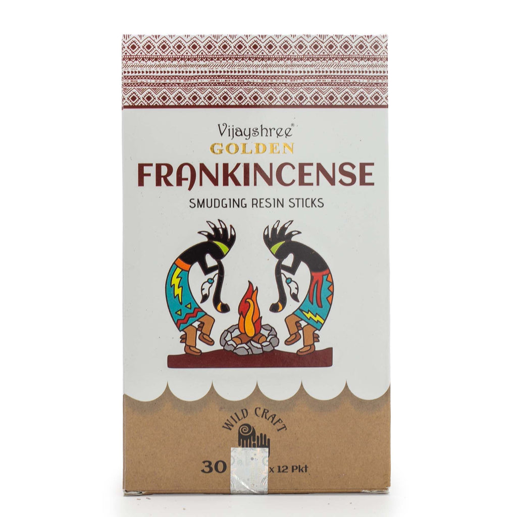 30g Golden Frankincense Smudging Resin Sticks (6s)