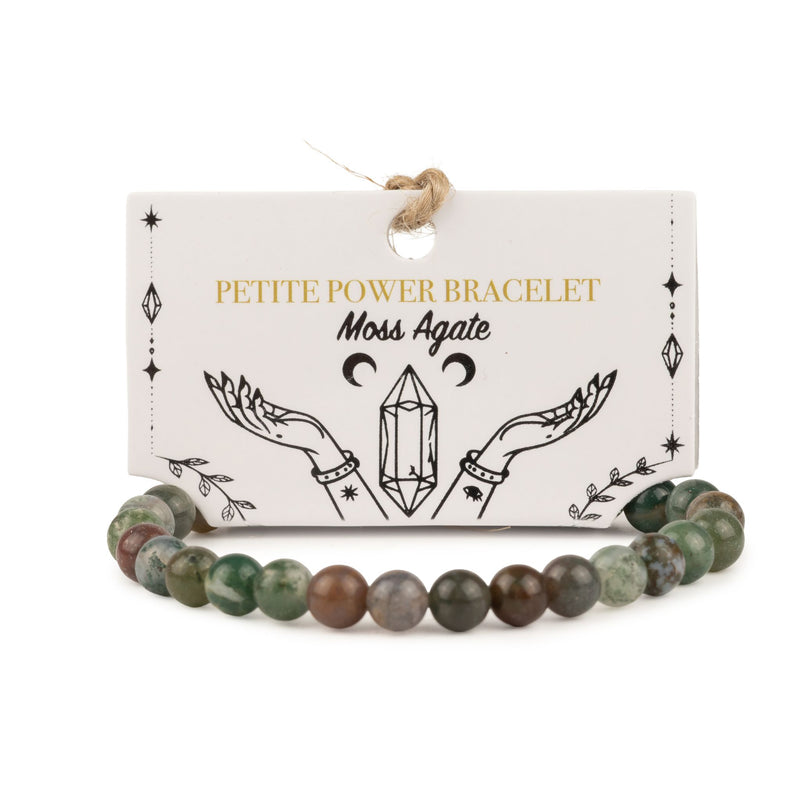 BRANSOLETKA OBFITOŚCI, WZROSTU I NOWYCH MOŻLIWOŚCI - AGAT MSZYSTY 6 MM - unisex