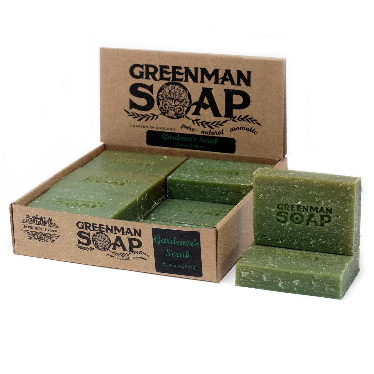 Mydło Greenman 100 g - Peeling Ogrodnika