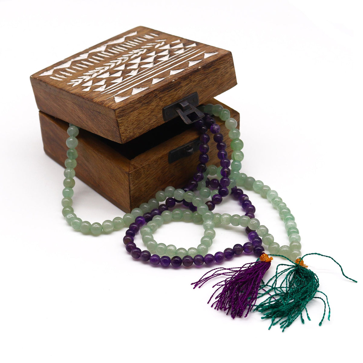 Mala ze 108 koralikami – ametyst