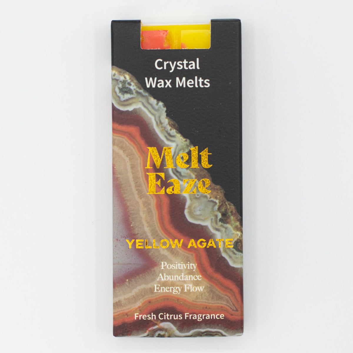 WOSKI PREMIUM MAGIA KRYSZTAŁÓW - Żółty Agat / Świeży Cytrus Tropikalny BOGACTWO, OBFITOŚĆ, ENERGIA