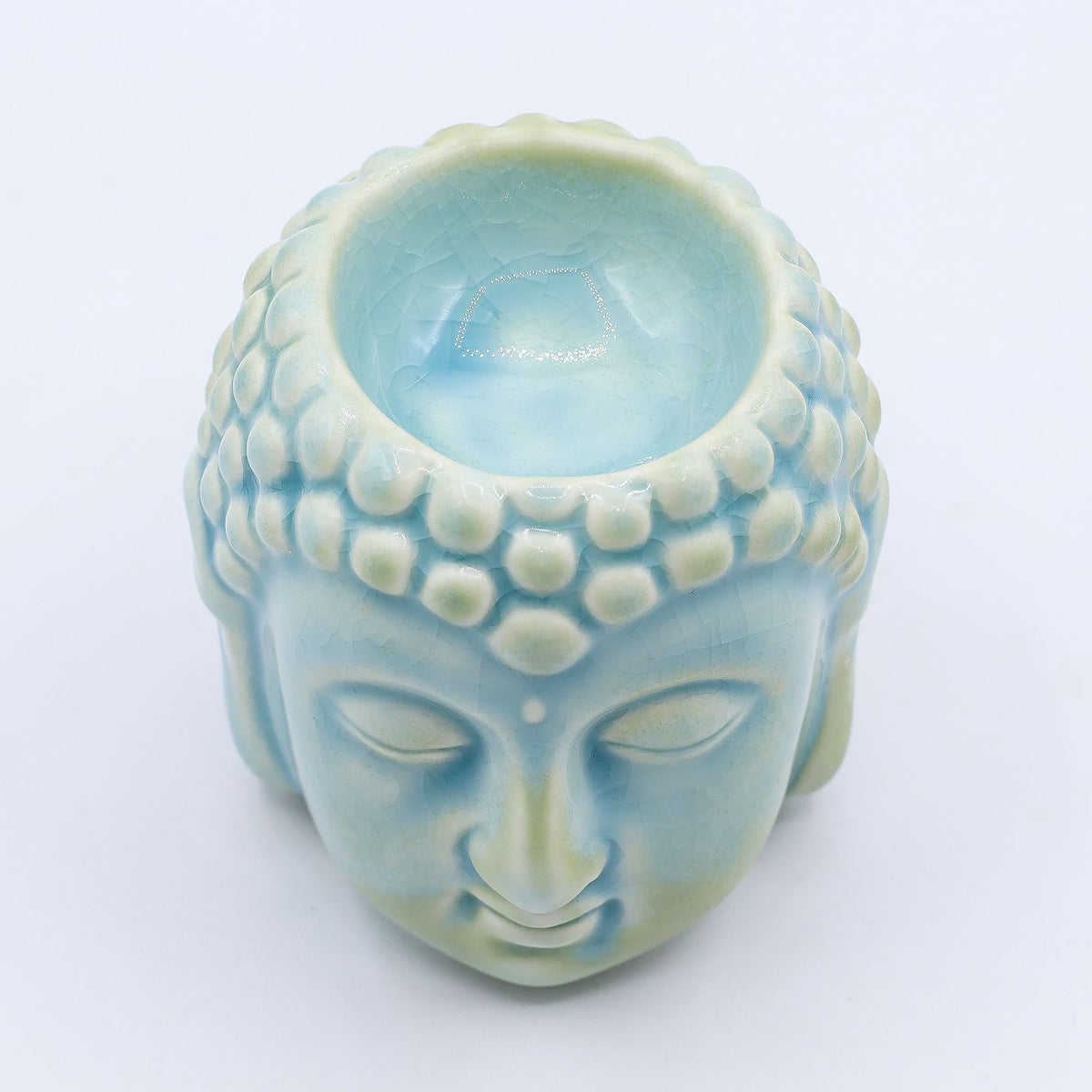 Kominek wyciszenia, medytacji i świadomej obecności - BUDDHA, NIEBIESKI