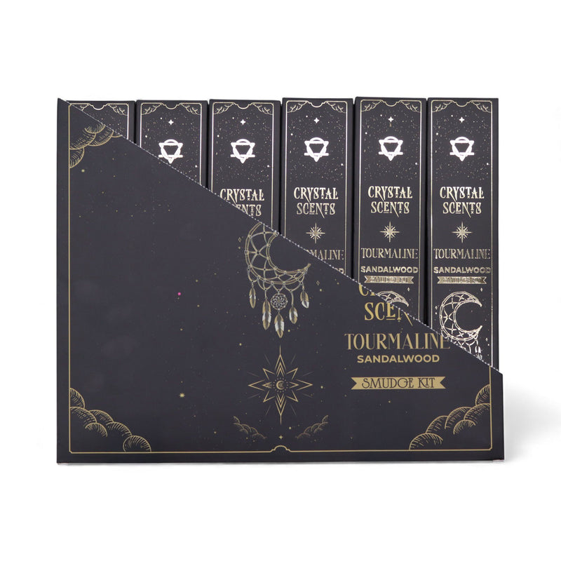 Tourmaline Crystal Scents Smudge Incense - Sandalwood