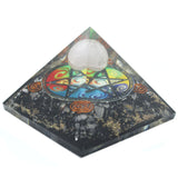 Piramida orgonitowa – Midnight Pentagon – 70 mm