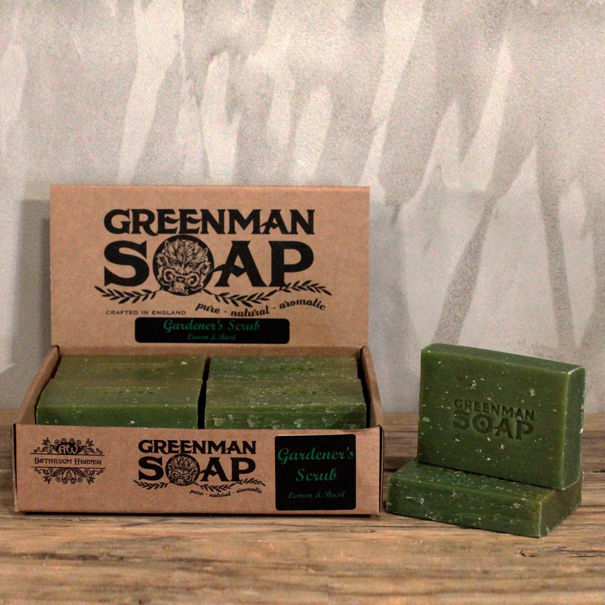 Mydło Greenman 100 g - Peeling Ogrodnika