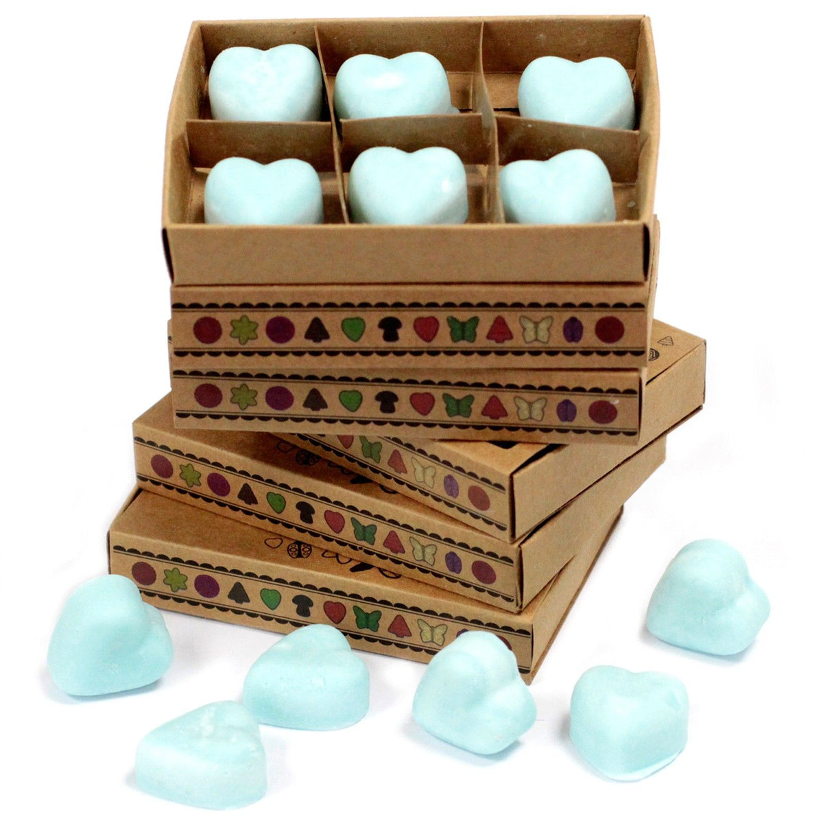 Woski zapachowe na oczyszczenie przestrzeni, medytację i głęboką pracę duchową - NAG CHAMPA, zestaw 6 sztuk
