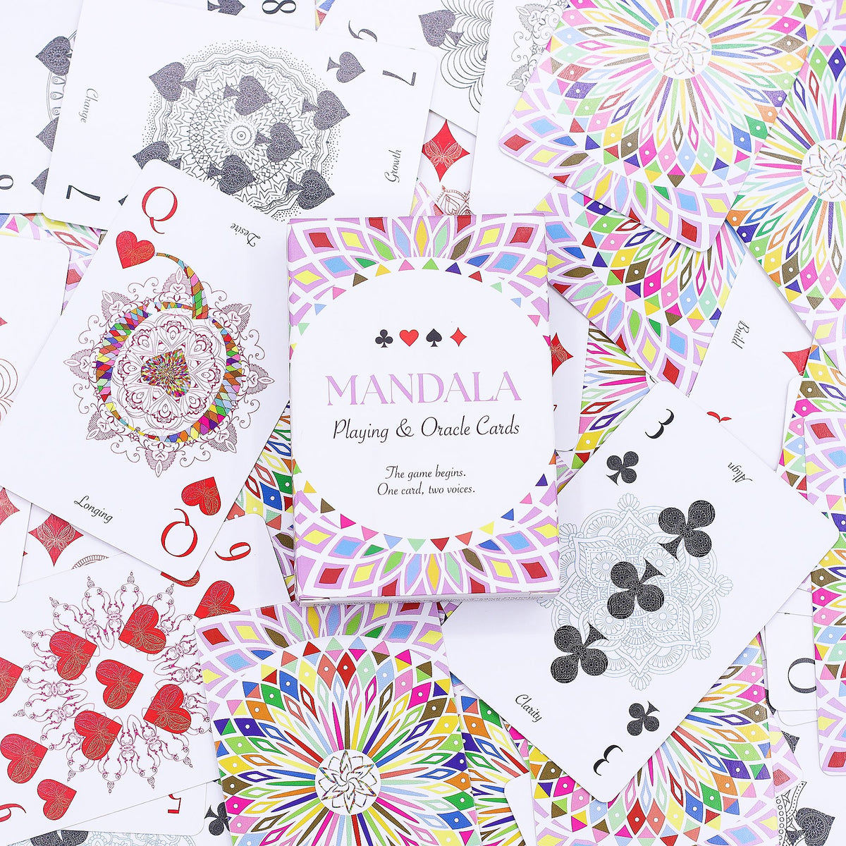 Karty intuicji, symboli i dwóch sposobów odczytu - MANDALA, SYMETRIA KALEJDOSKOPU