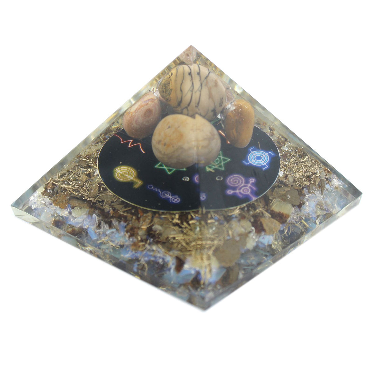 Piramida orgonitowa – Midnight Reiki – 70 mm